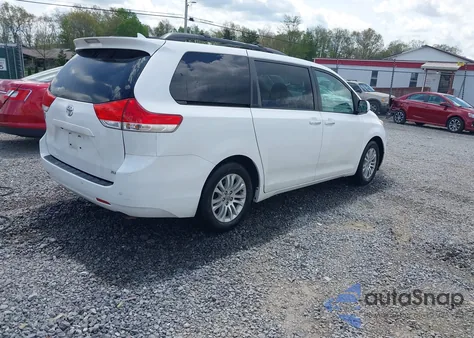 2011 Toyota Sienna Xle V6 from USA, damaged, VIN 5TDYK3DC6BS172939